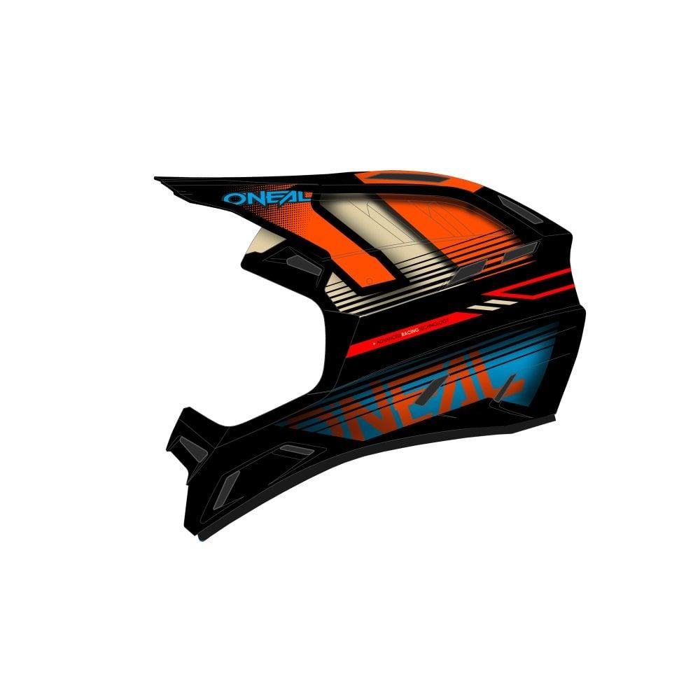 O'Neal Backflip Helmet Eclipse - Liquid-Life #Wähle Deine Farbe_orange/blue