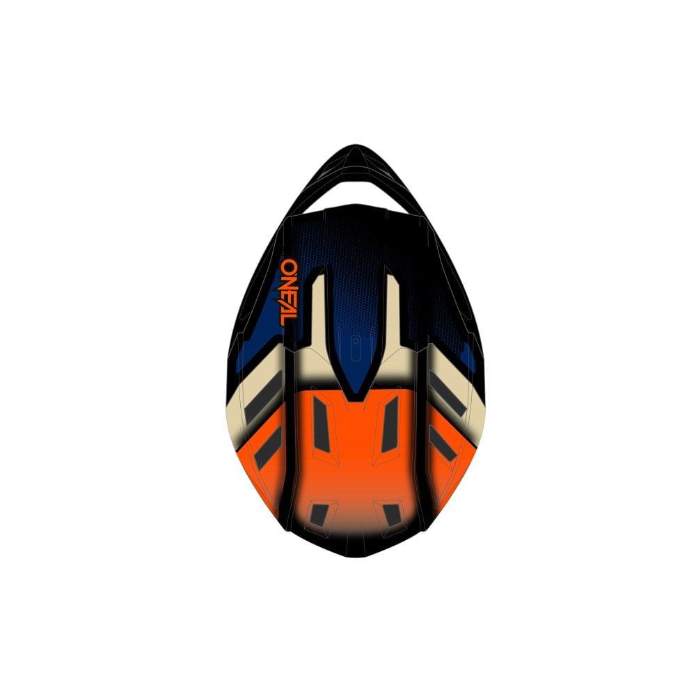 O'Neal Backflip Helmet Eclipse - Liquid-Life #Wähle Deine Farbe_orange/blue