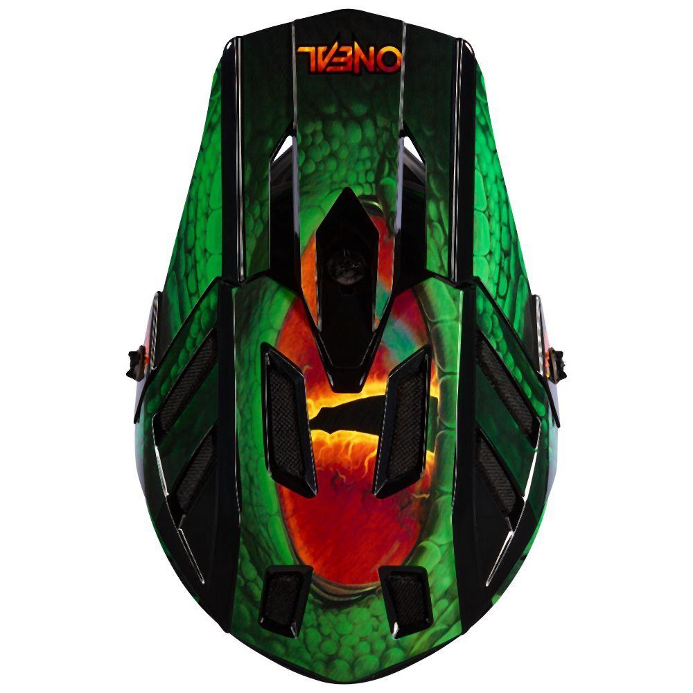 O'Neal Backflip Helmet Viper V.23 - Liquid-Life #Wähle Deine Farbe_black/green