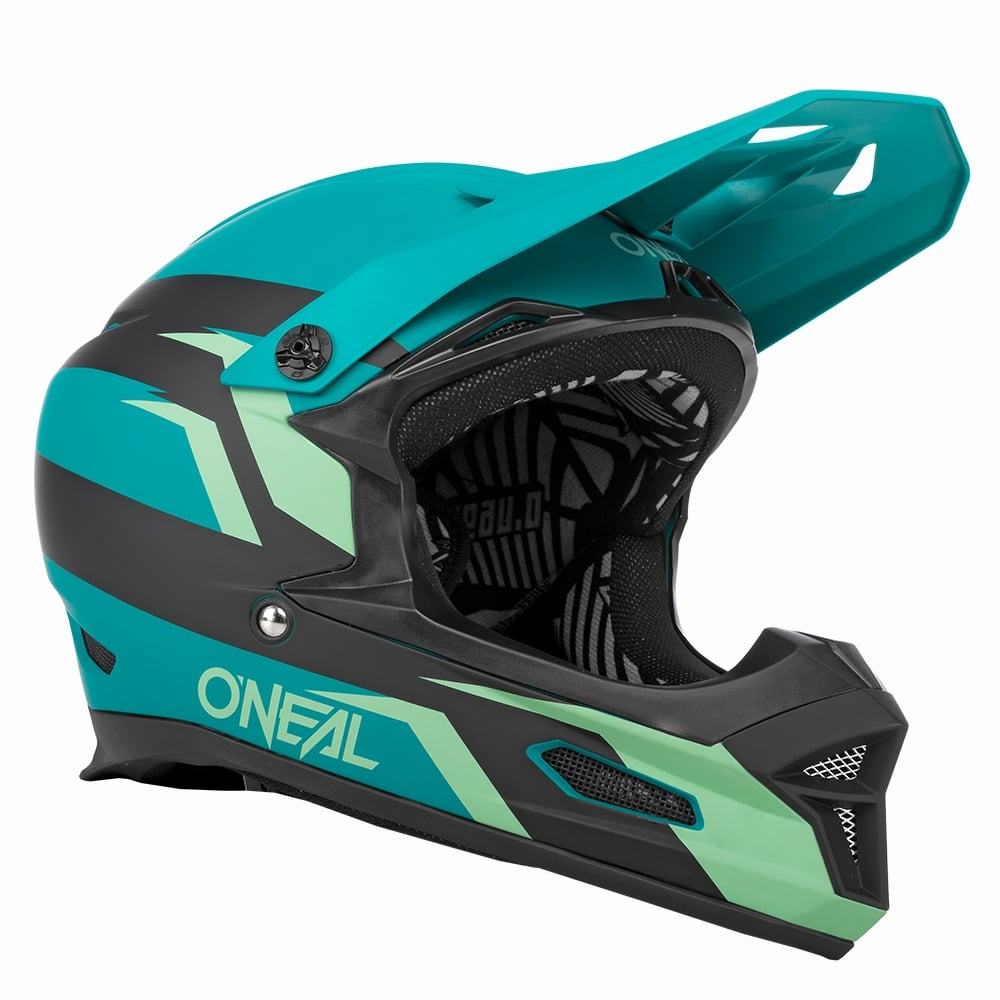 O'Neal Fury Helmet Stage - Liquid-Life #Wähle Deine Farbe_black/teal