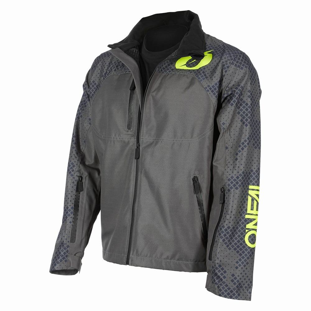 O'Neal Shore Rain Jacket - Liquid-Life #Wähle Deine Farbe_gray/neon yellow