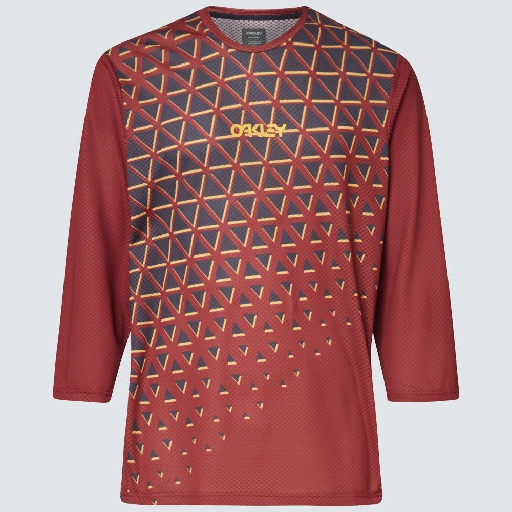 Oakley Flow 3/4 Jersey - Liquid-Life #Wähle Deine Farbe_Iron Red