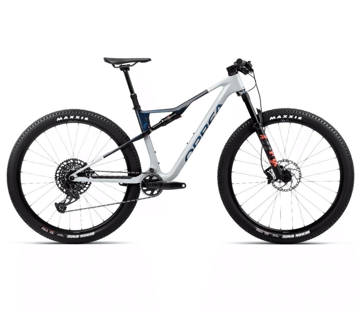 Orbea OIZ M21 Halo Silver-Blue Carbon View 2024 - Liquid-Life