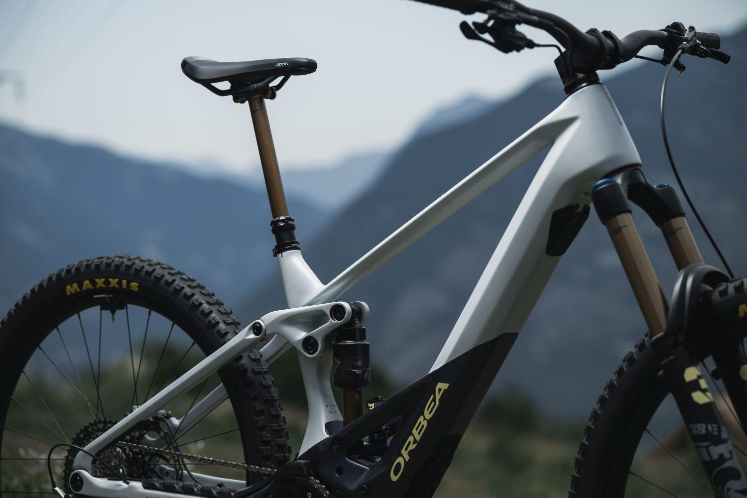 Orbea WILD M20 Halo Silver-Tanzanite Carbon View 2023 - Liquid-Life