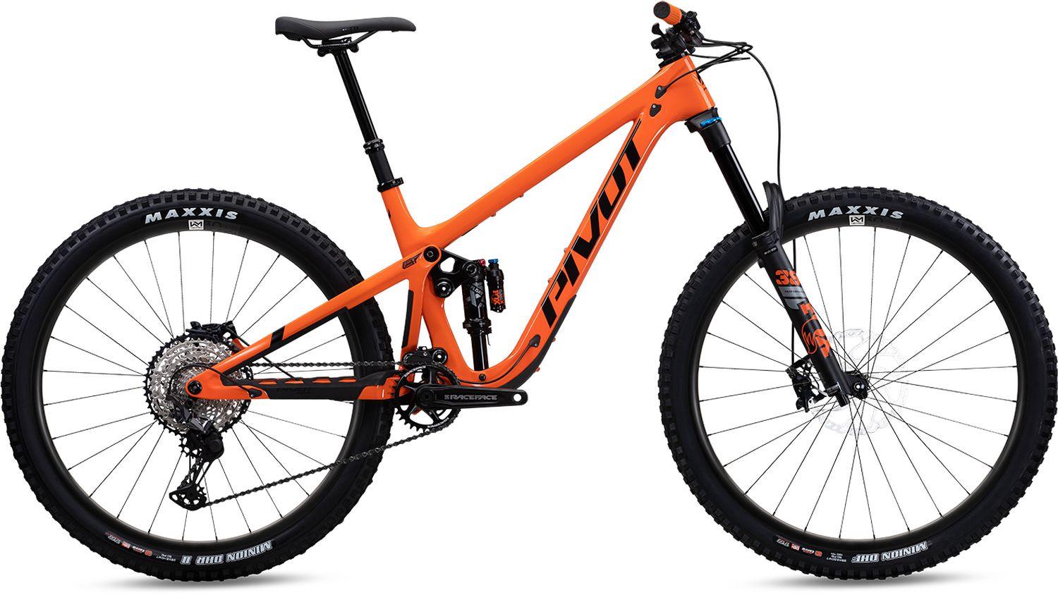 Pivot Firebird - Ride SLX/XT - 29 Orange 2022 - Liquid-Life