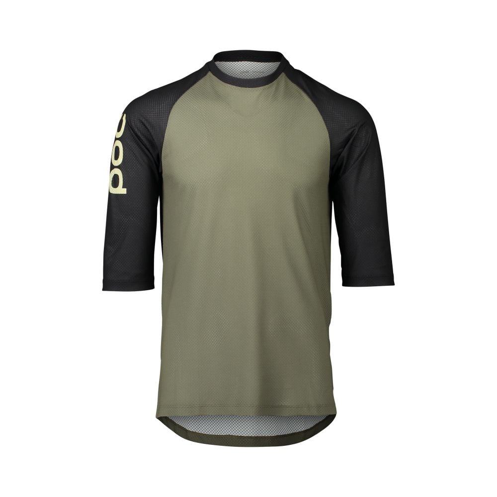poc mountainbike bekleidung POC MTB Pure 3/4 Jersey: Leichtes Trail-Trikot mit Protektoren-Schutz