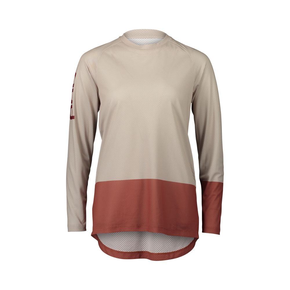 POC Women's MTB Pure LS Jersey - Liquid-Life #Wähle Deine Farbe_Light Sandstone Beige/Himalayan Salt