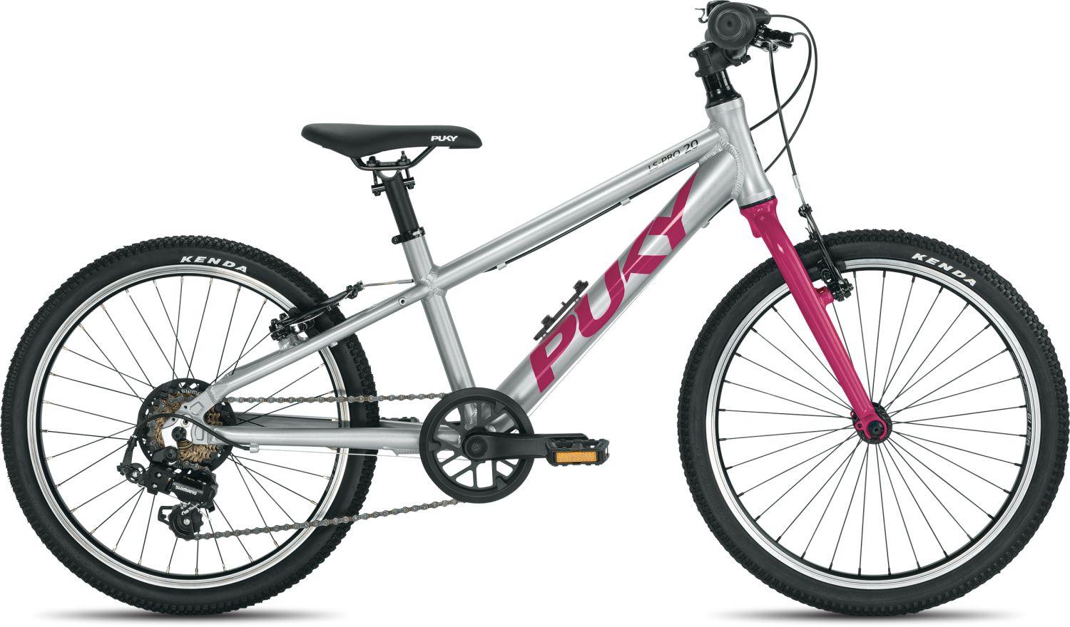 mountainbike puky PUKY LS-PRO 20-7 Silber/Berry: Das superleichte Kinderfahrrad