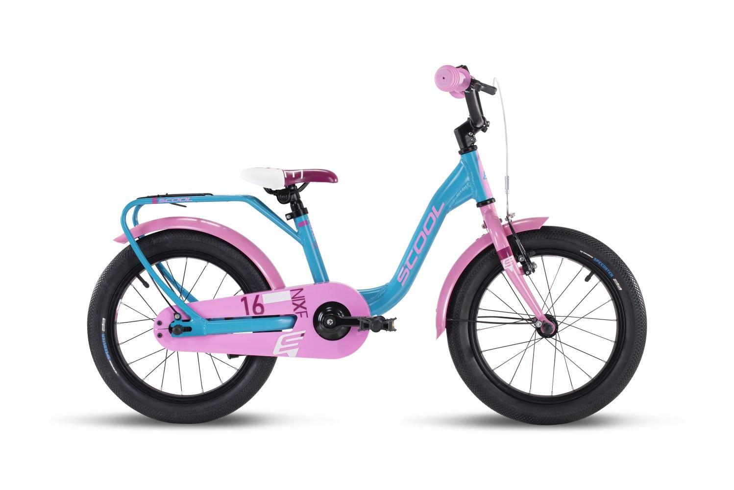 kinderfahrrad s'cool 16 zoll S'Cool niXe 16-1S Ocean/Pink: Cooles & sicheres Kinderbike
