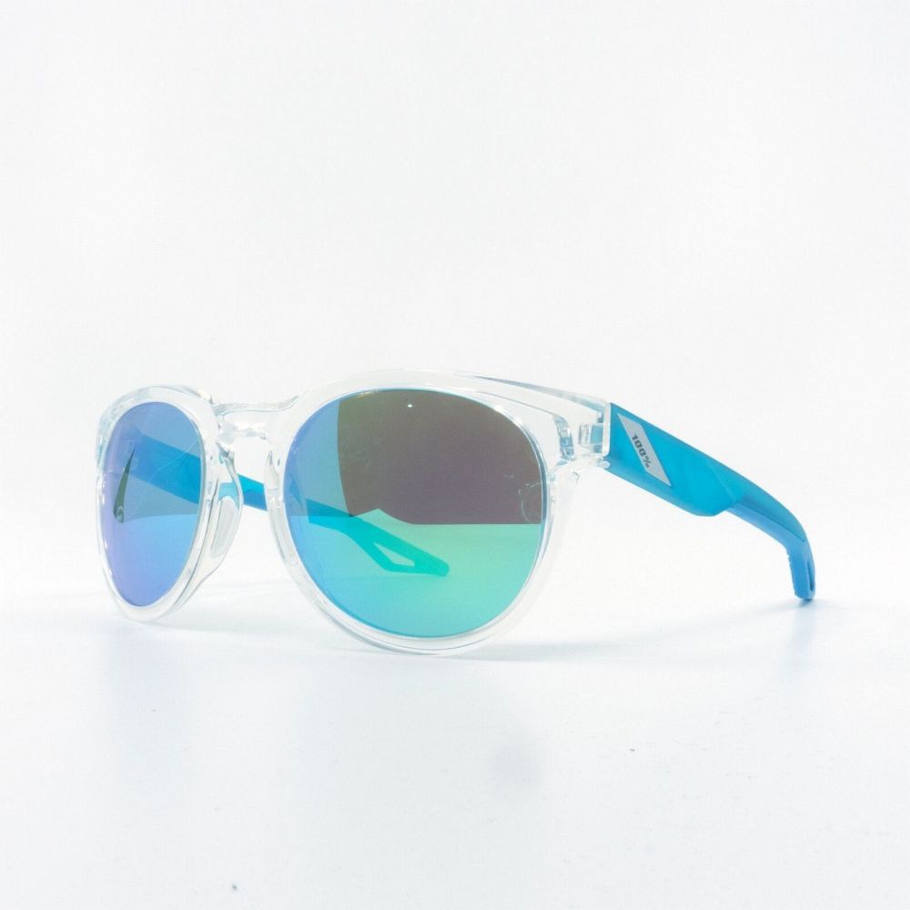 100% Campo Sonnenbrille - Mirror Lense #Wähle Deine Farbe_Polished Crystal Clear Green