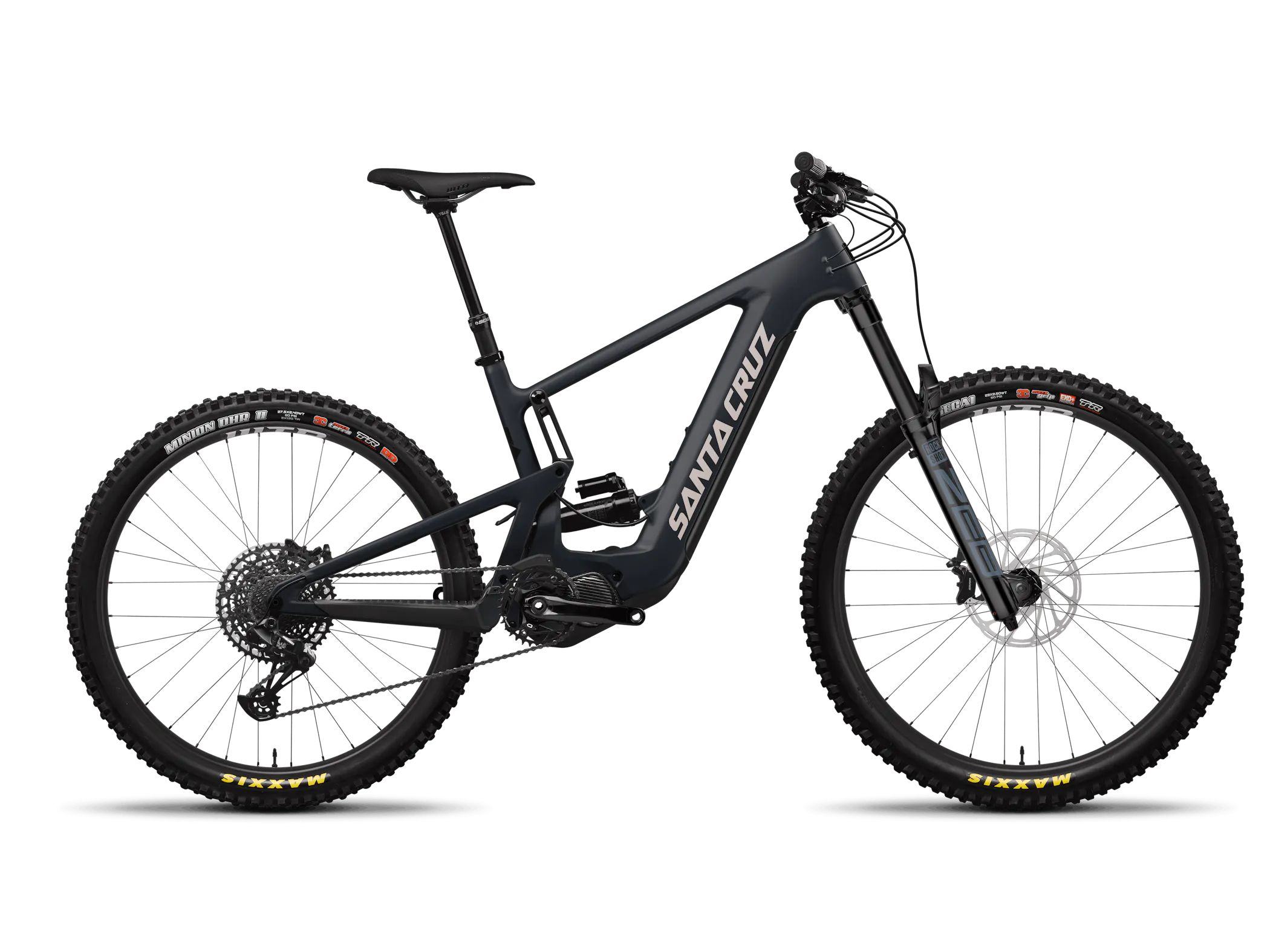 Santa Cruz Heckler 9 C R MX Matte Dark Pewter 2024 - Liquid-Life