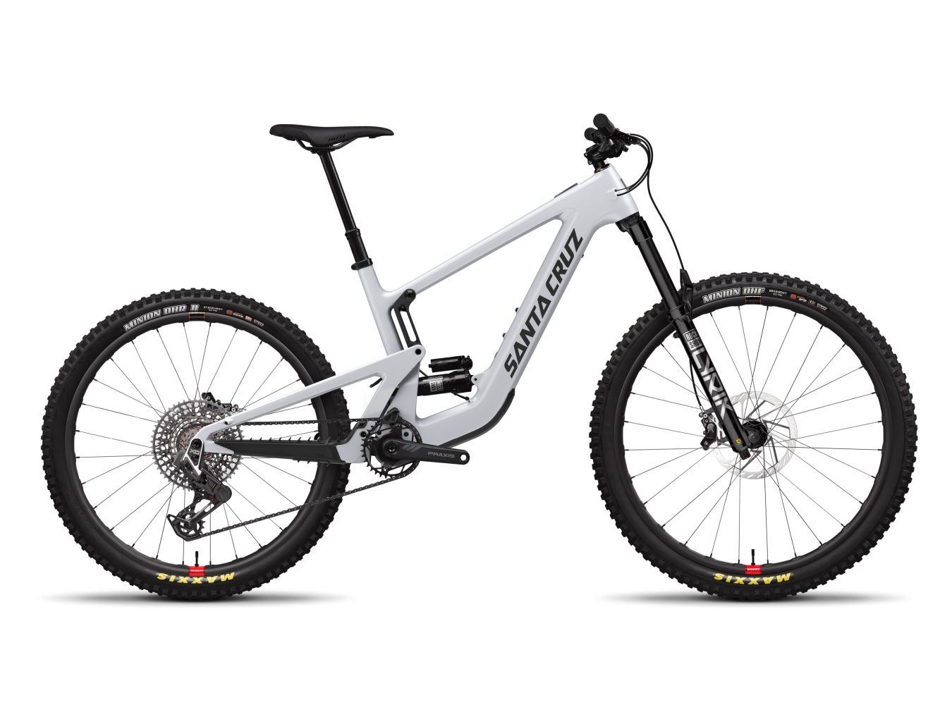 Santa Cruz Heckler SL 1 CC X0 AXS RSV Matte Silver 2024 - Liquid-Life