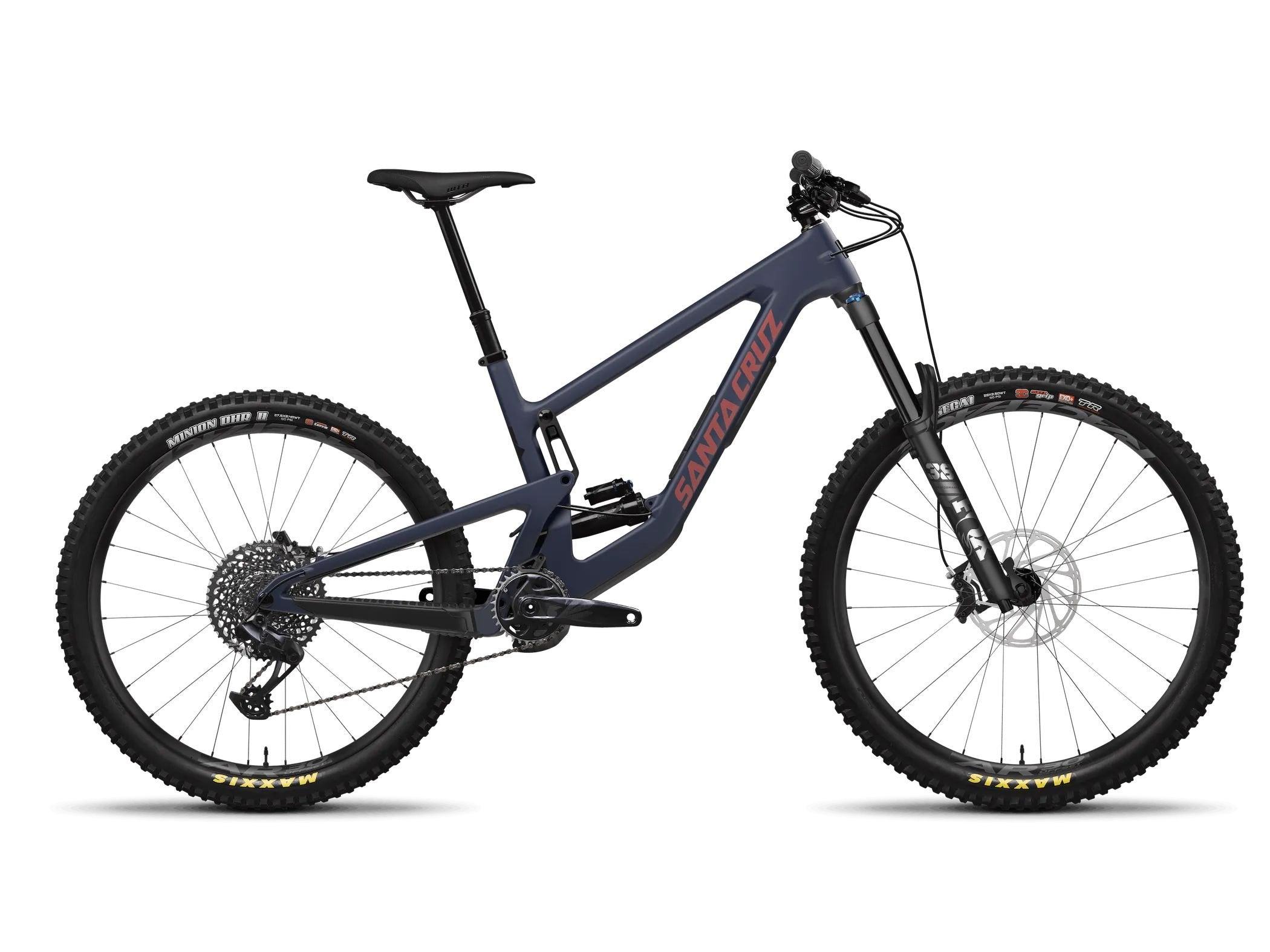 Santa Cruz Nomad 6 C | S Matte Liquid Blue 2024 - Liquid-Life