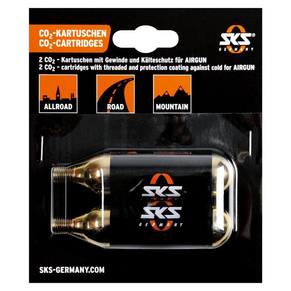 co2 kartusche rennrad SKS CO2 Kartuschen-Set 16g