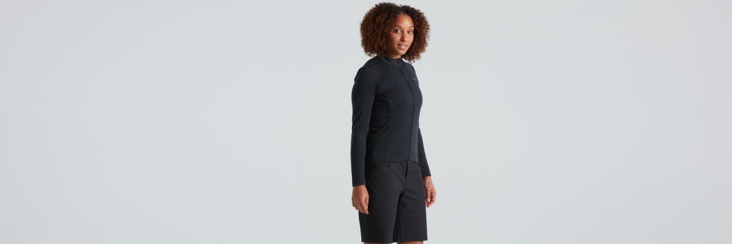 Specialized RBX Classic Jersey LS Women - Liquid-Life #Wähle Deine Farbe_Black