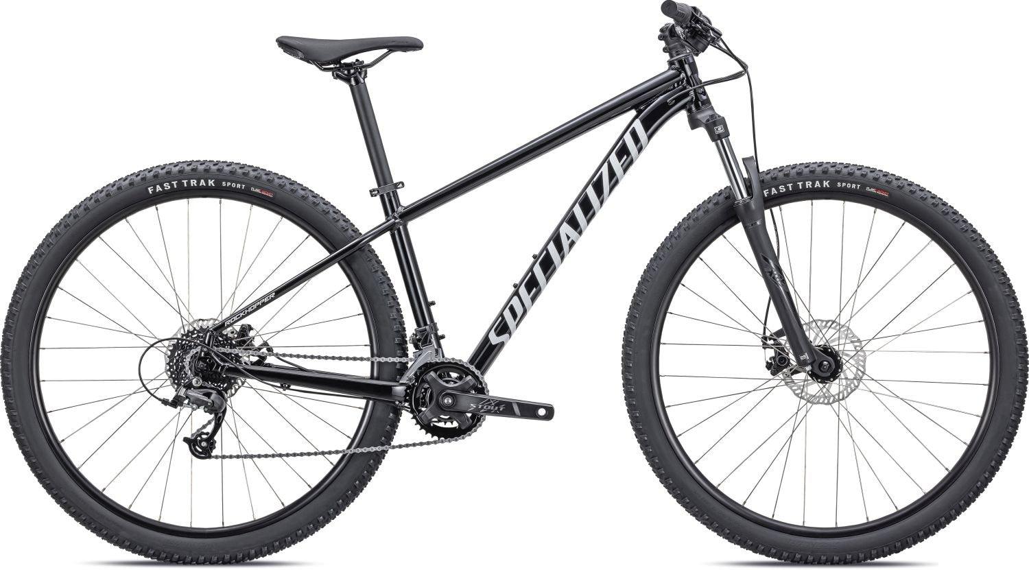 schwarze mountainbikes Specialized Rockhopper 26 (2022)