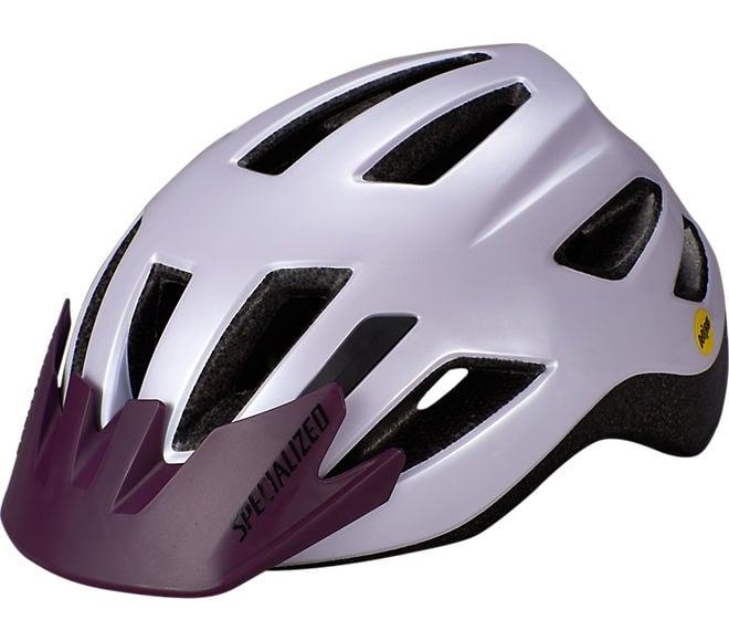 Specialized Shuffle Child LED Helmet Mips - Liquid-Life #Wähle Deine Farbe_UV Lilac/Cast Berry