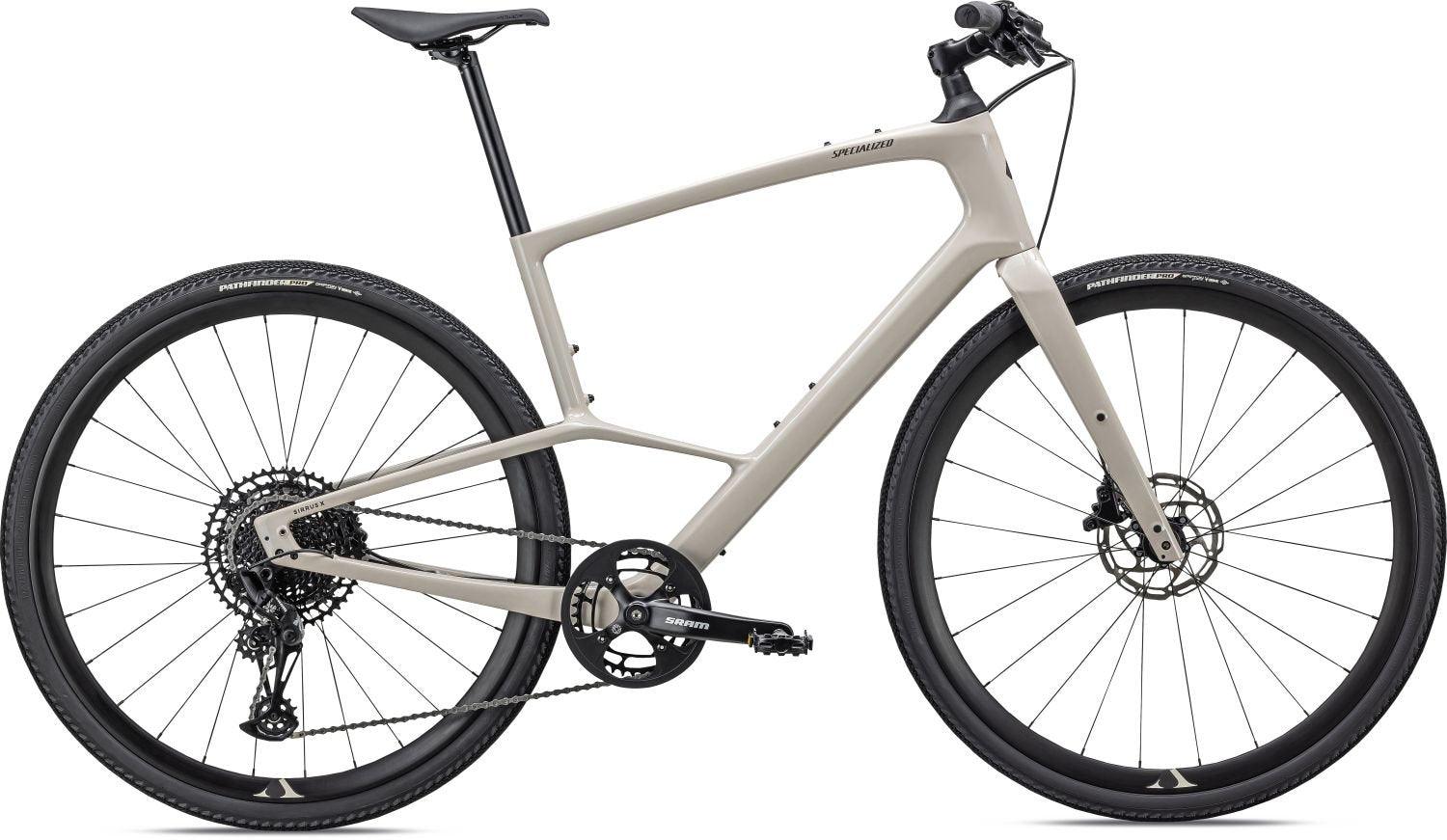 Specialized Sirrus X 5.0 White Mountains/Gunmetal 2023 - Liquid-Life