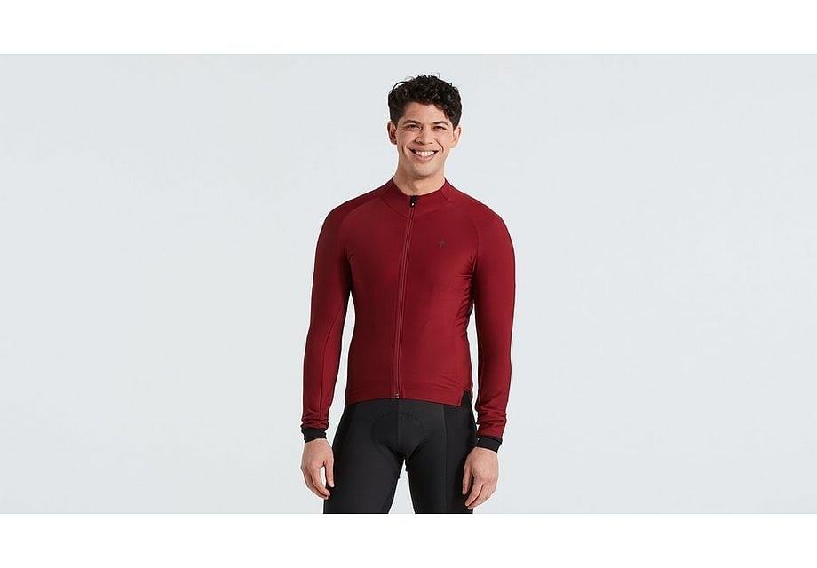 Specialized SL Expert Thermal Jersey LS Men - Liquid-Life #Wähle Deine Farbe_Maroon
