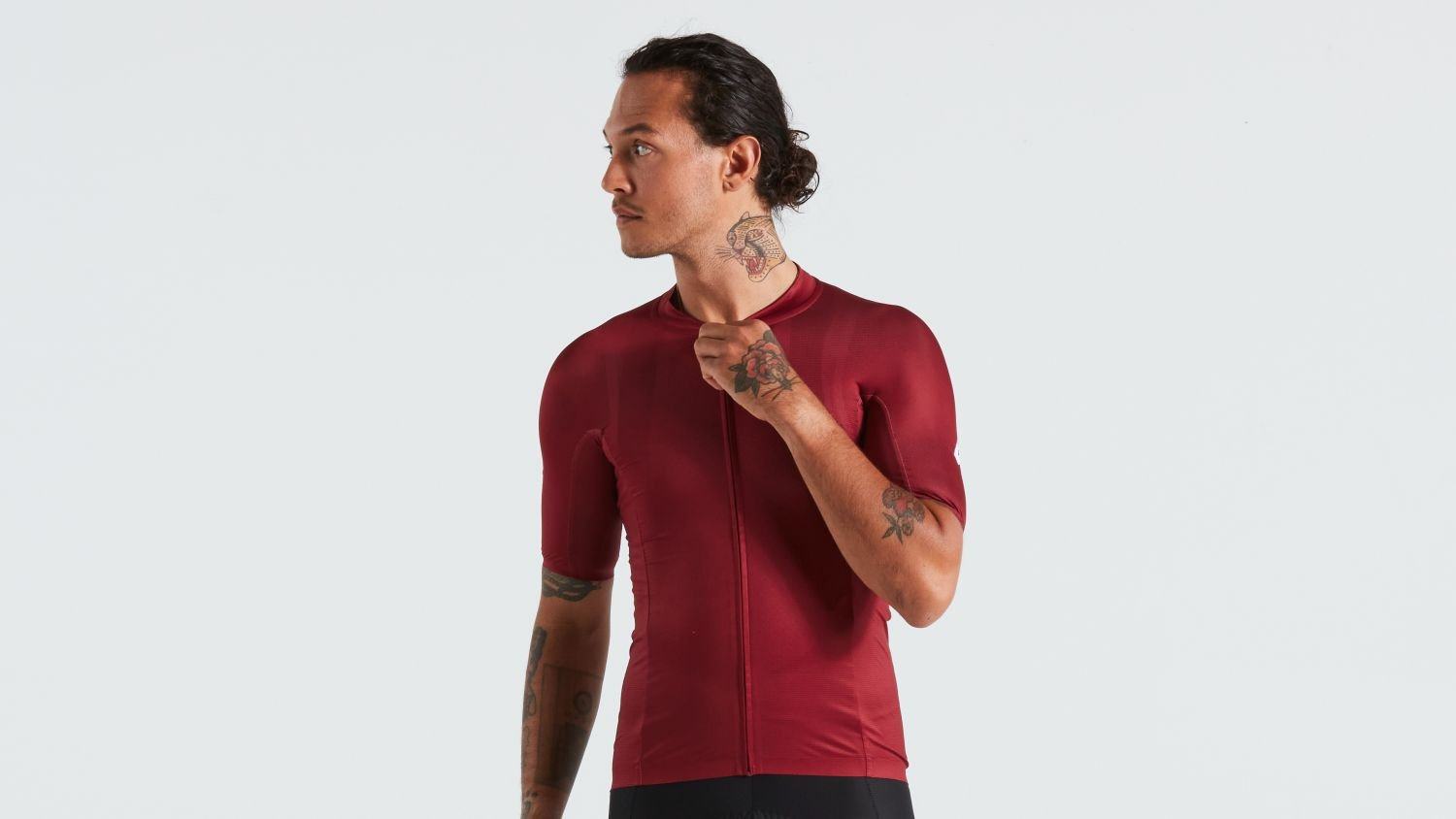 Specialized SL R Logo Jersey SS Men - Liquid-Life #Wähle Deine Farbe_Maroon