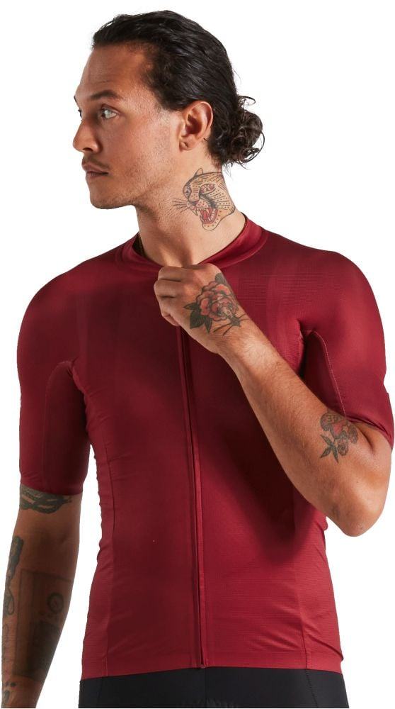 Specialized SL R Logo Jersey SS Men - Liquid-Life #Wähle Deine Farbe_Maroon