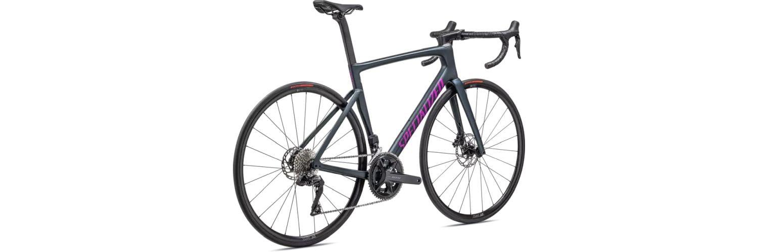 Specialized Tarmac SL7 Comp - Shimano 105 Di2 Satin Metallic Deep Lake/Purple Orchid 2023 - Liquid-Life