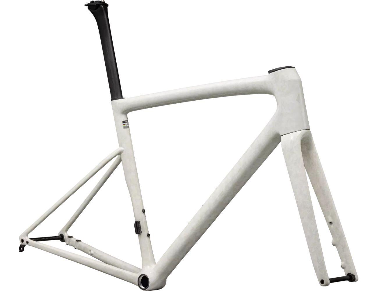 Specialized TARMAC SL8 SW FRAMESET WHITE/DUNE WHITE/FOG 2024 - Liquid-Life