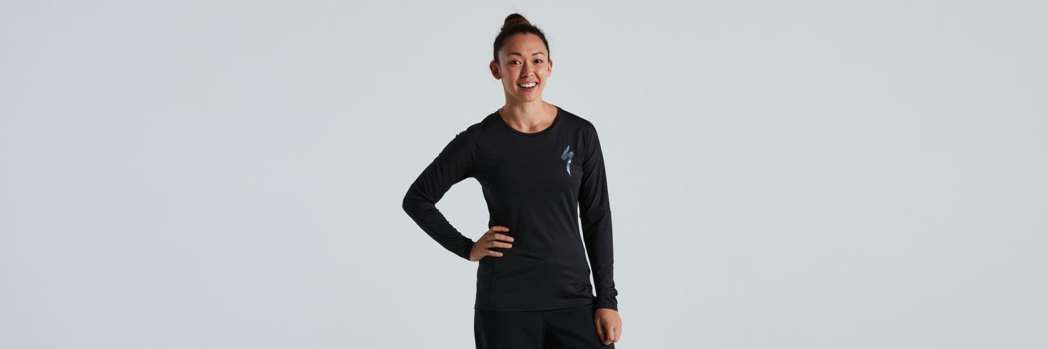 Specialized Trail Air Jersey LS Women - Liquid-Life #Wähle Deine Farbe_Black