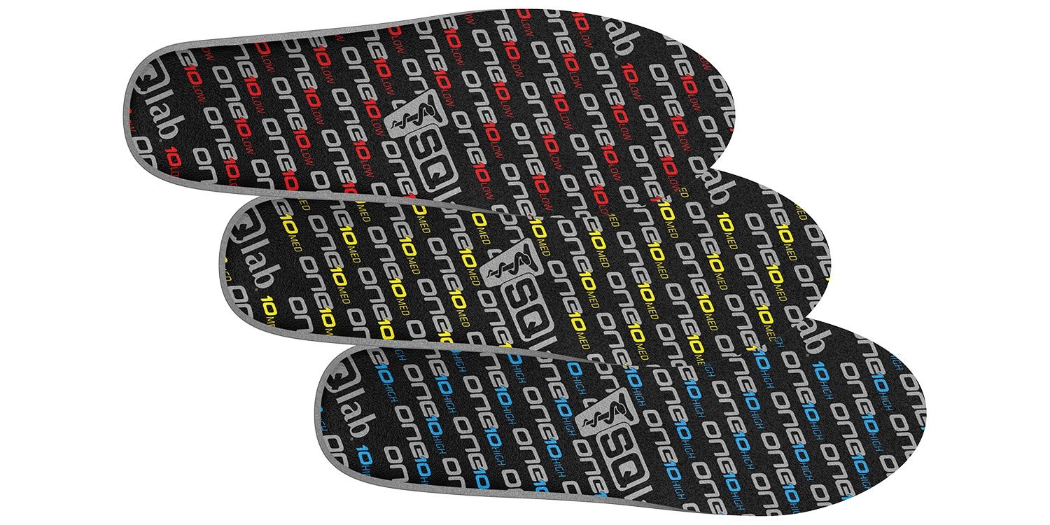 SQ-lab Insoles ONE10 med - Liquid-Life #Wähle Deine Farbe_Black