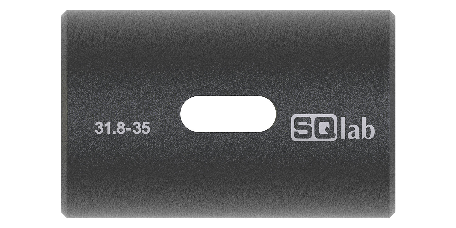 SQ-lab Lenkerhülse Alu 31.8 auf 35.0 - 2.0 - Liquid-Life #Wähle Deine Farbe_schwarz