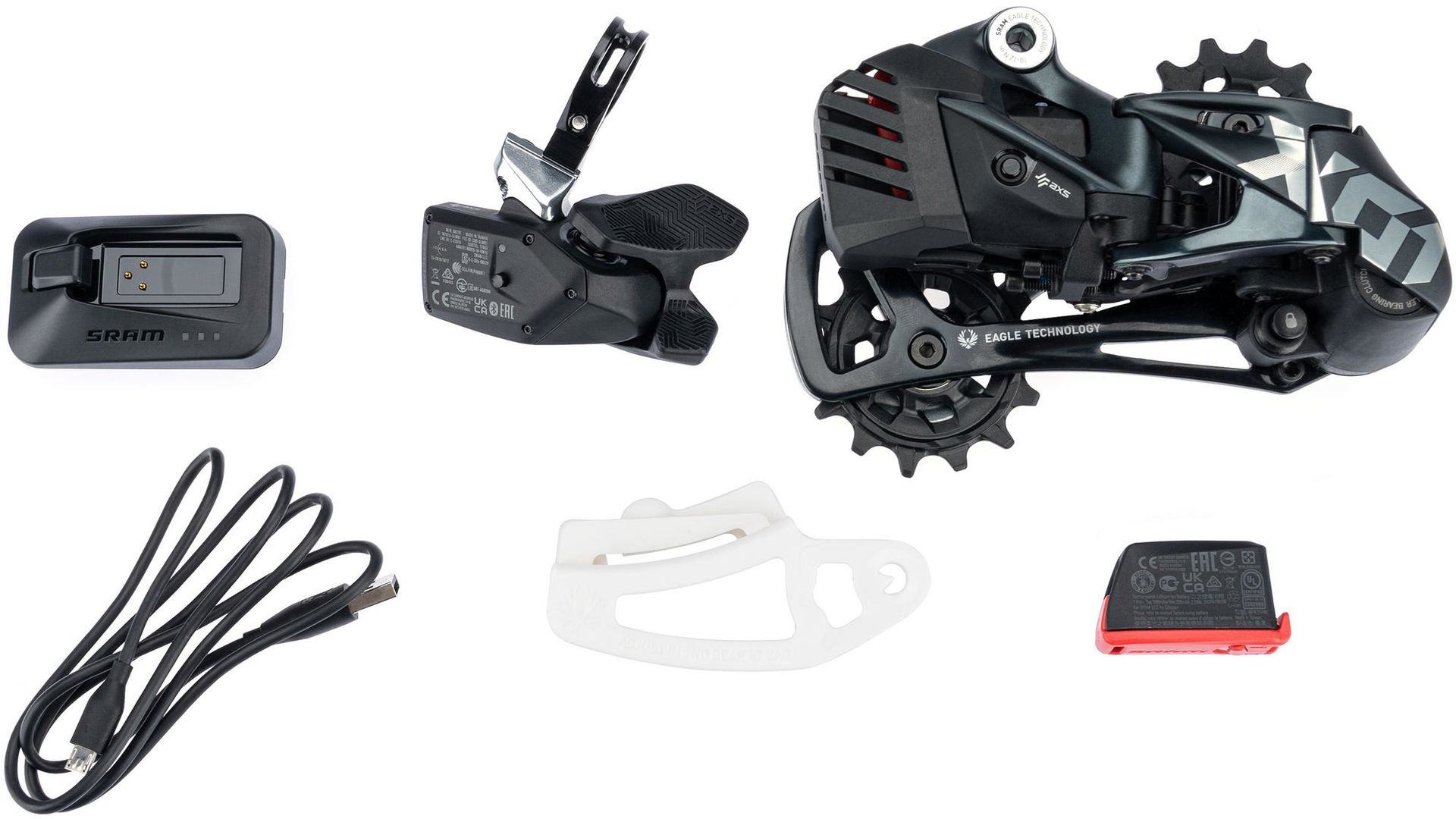 sram funkschaltung rennrad SRAM X01 Eagle AXS Upgrade Kit: 12-fach Funk-Schaltung