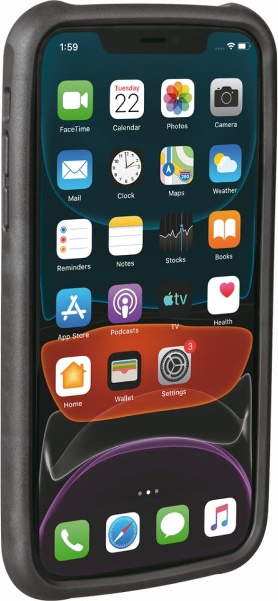 Topeak RideCase für iPhone 11 mit Halter Black/Gray - Liquid-Life