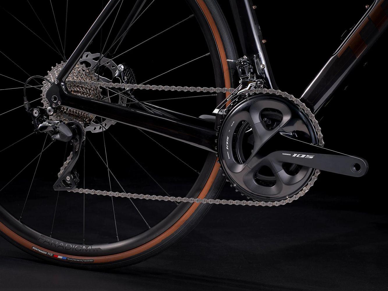 Trek Domane SL 5 Gen 4 schwarz - Liquid-Life