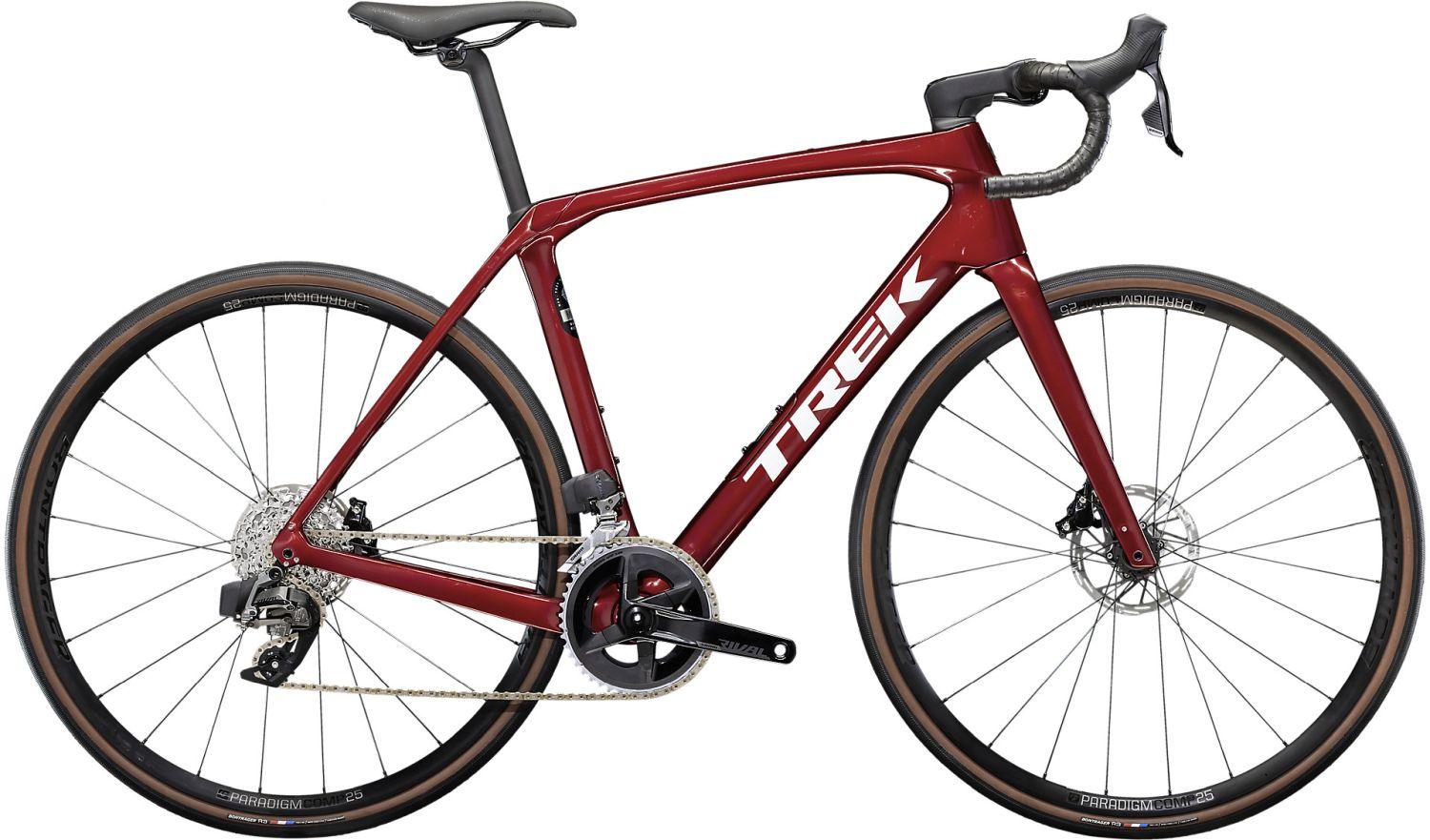 trek rennrad rot Trek Domane SL 6 eTap Gen 4 rot: Endurance-Rennrad mit SRAM AXS
