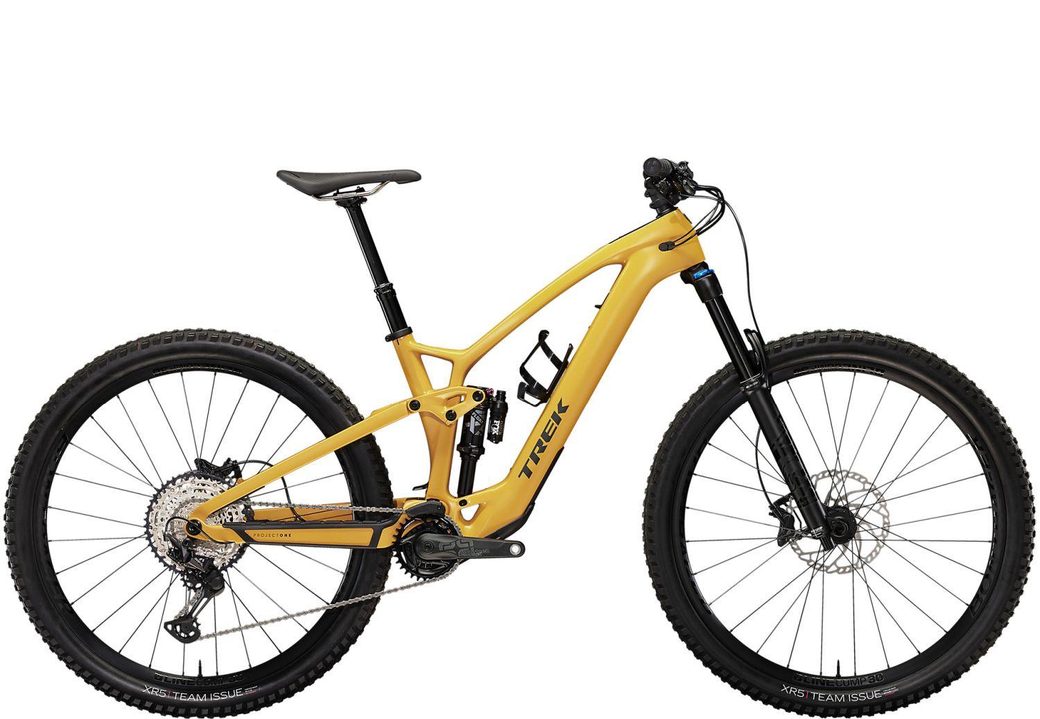 tcm mountainbike Trek Fuel EXe 9.7: Agiles Carbon E-MTB in Satin Baja Yellow