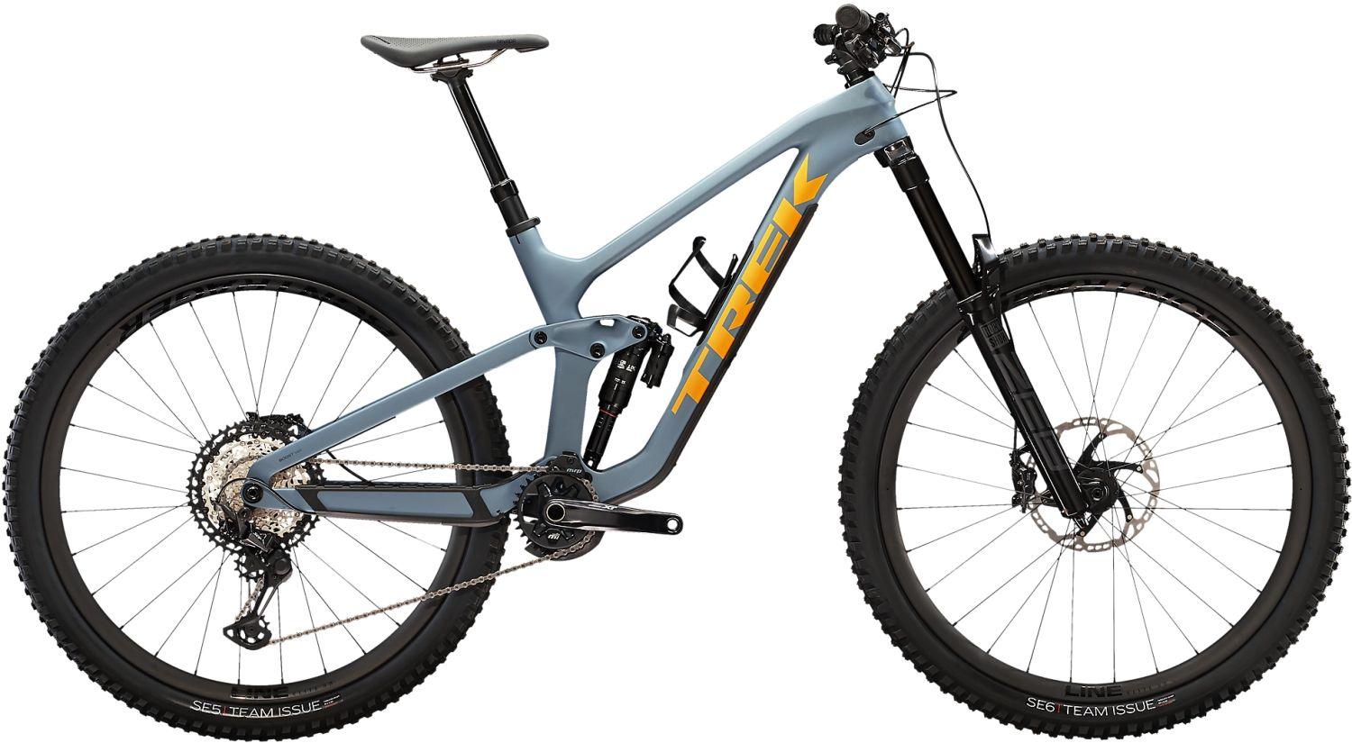 trek jugendfahrrad Trek Slash 9.8 XT Matte Battleship Blue – High-End All Mountain Fully