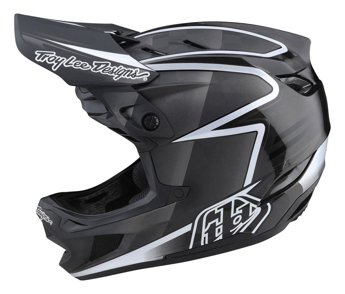 Troy Lee Designs D4 Carbon MIPS Helm Lines - Liquid-Life