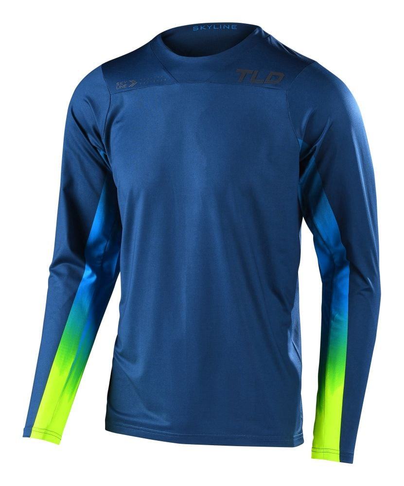 Troy Lee Designs Skyline LS Jersey Jet Fuel - Liquid-Life #Wähle Deine Farbe_navy