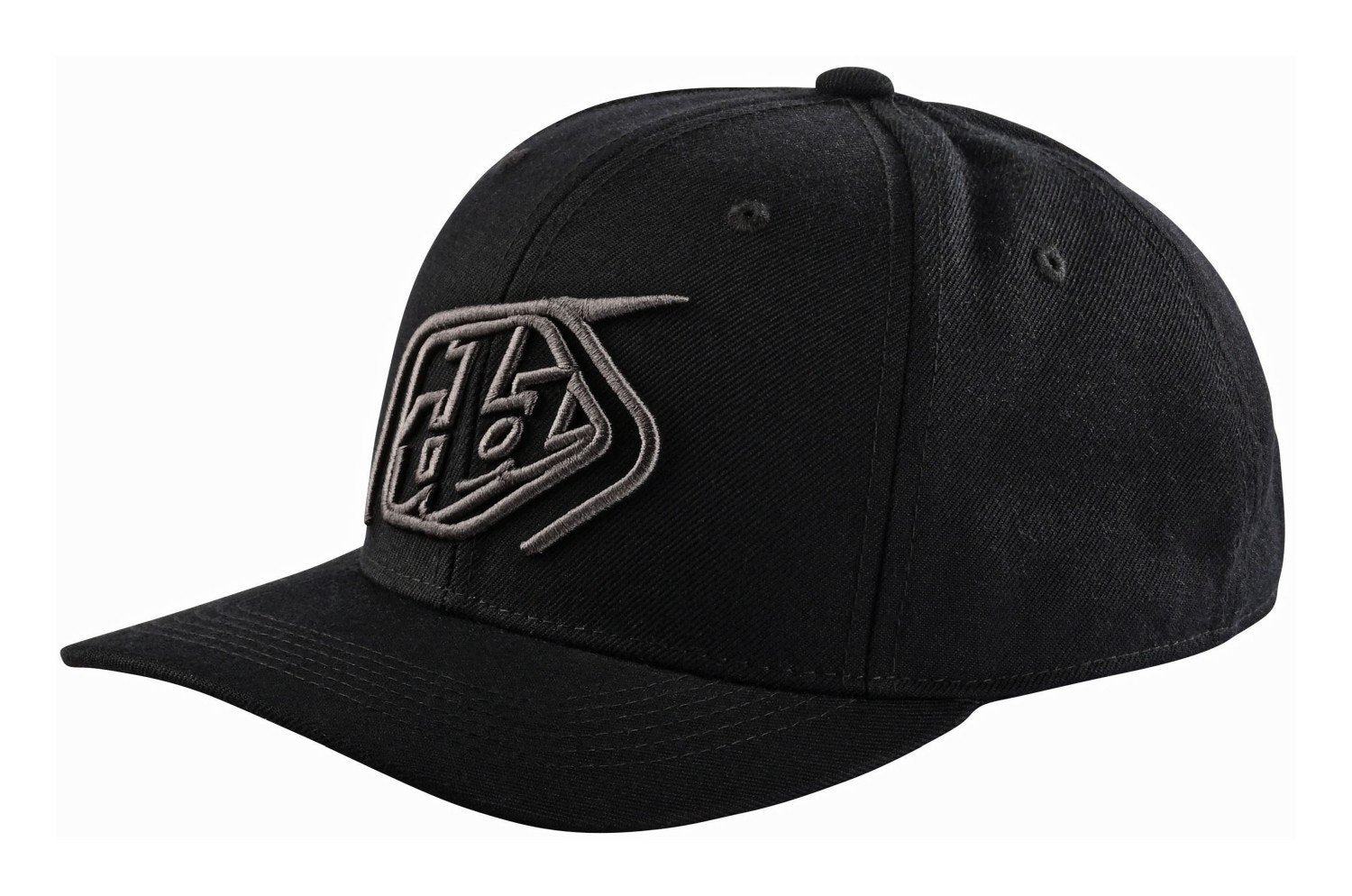 Troy Lee Designs Snapback Cap Crop - Liquid-Life #Wähle Deine Farbe_black/charcoal