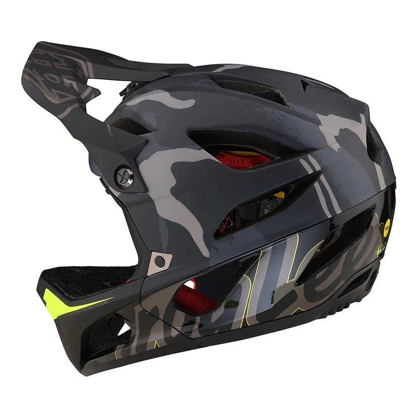 Troy Lee Designs Stage Helmet W/Mips - Liquid-Life #Wähle Deine Farbe_Signature Camo Black