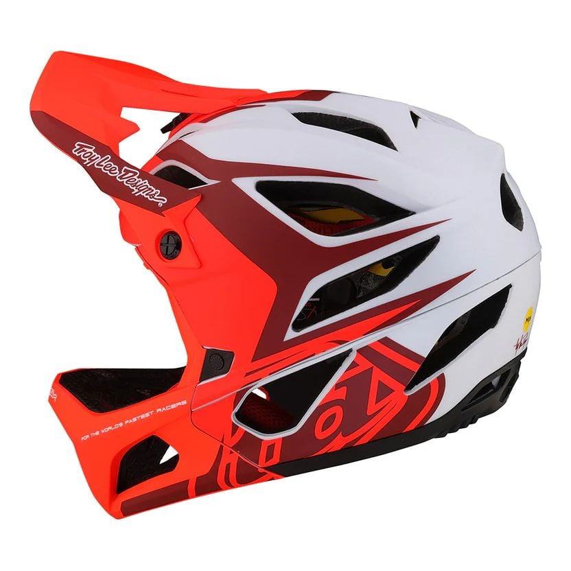 Troy Lee Designs Stage Helmet W/Mips - Liquid-Life #Wähle Deine Farbe_Valance Red