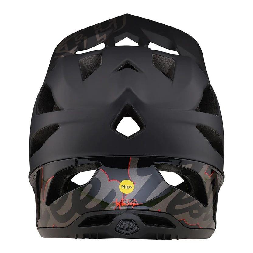 Troy Lee Designs Stage Helmet W/Mips - Liquid-Life #Wähle Deine Farbe_Signature Black