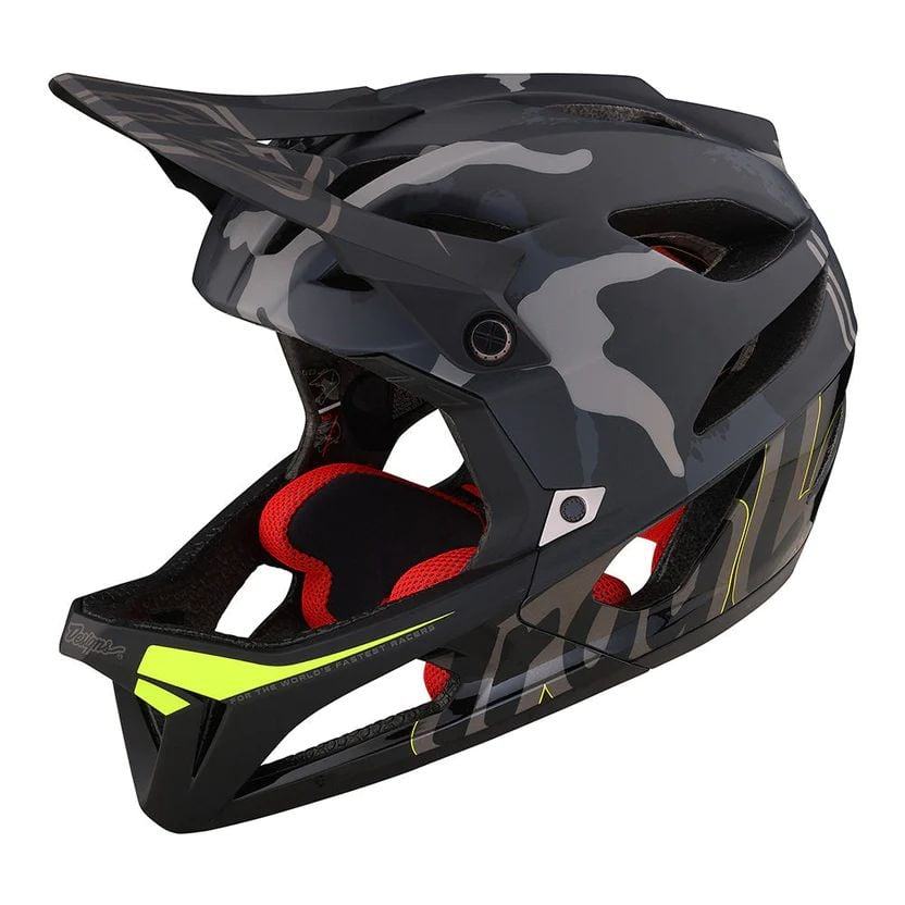Troy Lee Designs Stage Helmet W/Mips - Liquid-Life #Wähle Deine Farbe_Signature Camo Black