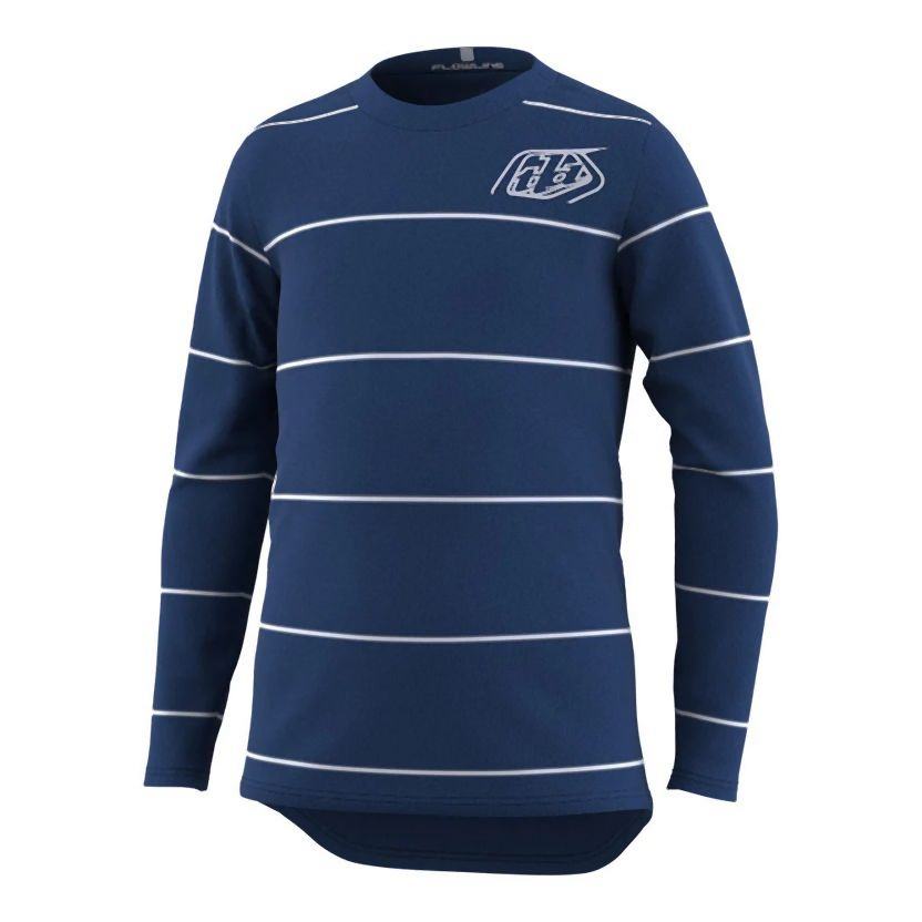 Troy Lee Designs Youth Flowline LS Jersey Tripper - Liquid-Life #Wähle Deine Farbe_Black
