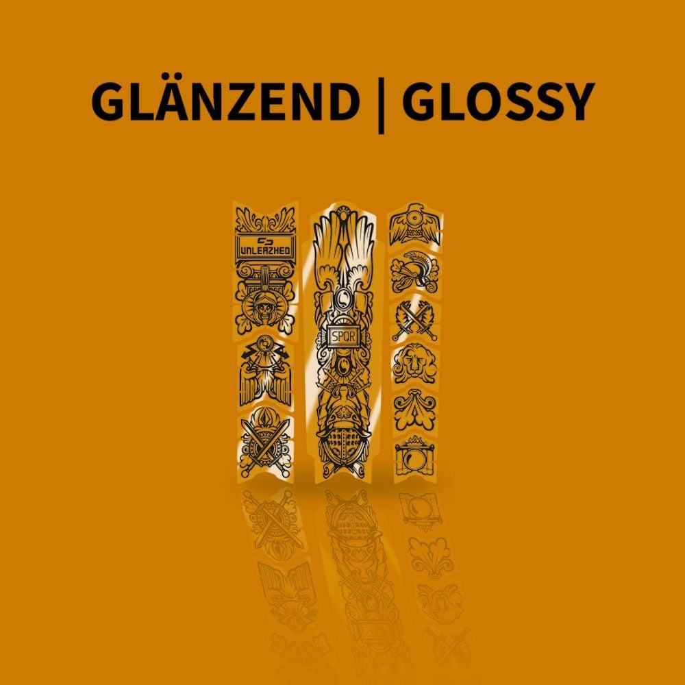 unleazhed frame unscratch BP01-S - Liquid-Life #Wähle Deine Farbe_Empire Black Glossy