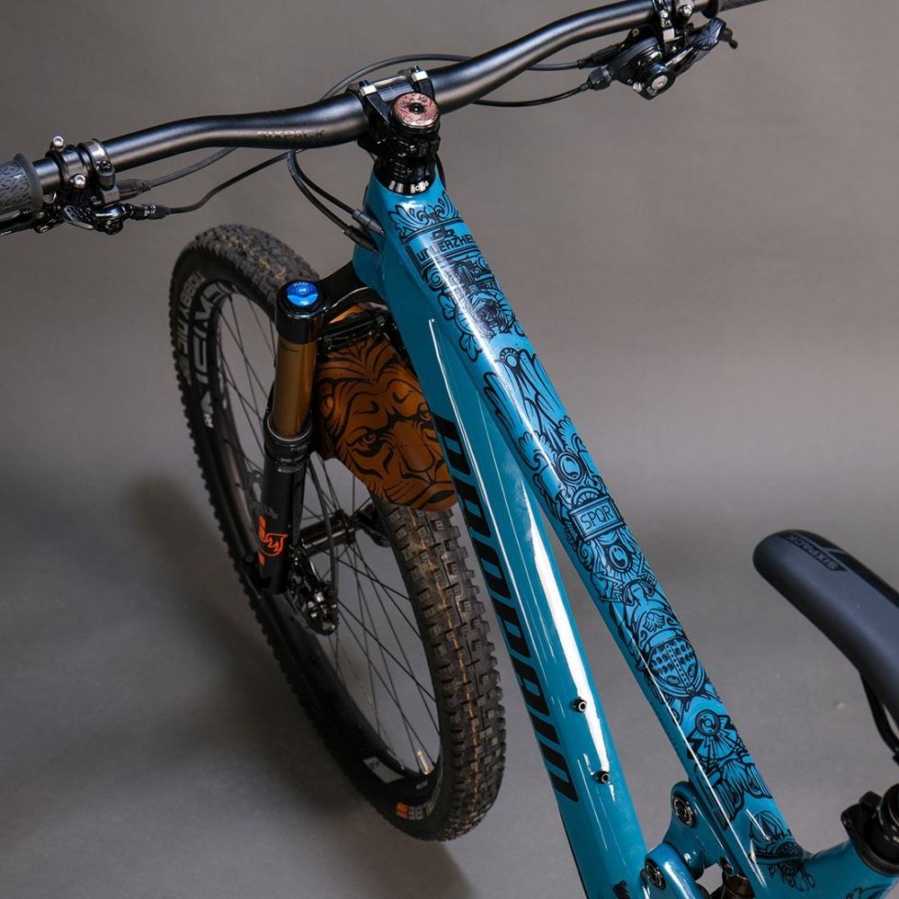 unleazhed frame unscratch BP01-S - Liquid-Life #Wähle Deine Farbe_Empire Black Glossy