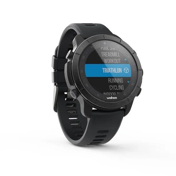 Wahoo ELEMNT RIVAL Multisport GPS Uhr Stealth Grau - Liquid-Life