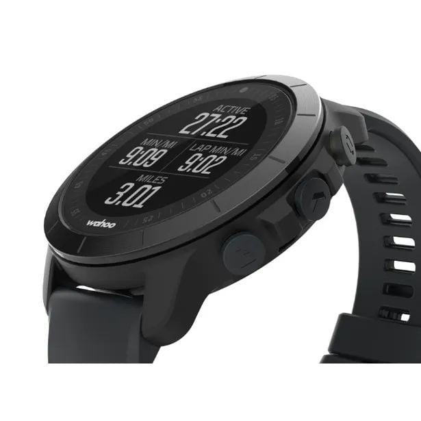 Wahoo ELEMNT RIVAL Multisport GPS Uhr Stealth Grau - Liquid-Life