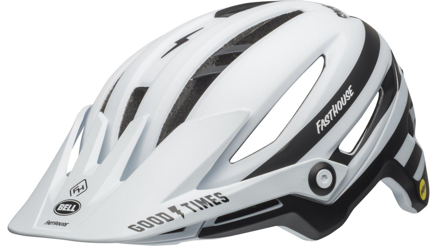 Bell Sixer MIPS - Liquid-Life #Wähle Deine Farbe_Matte White/Black Fasthouse