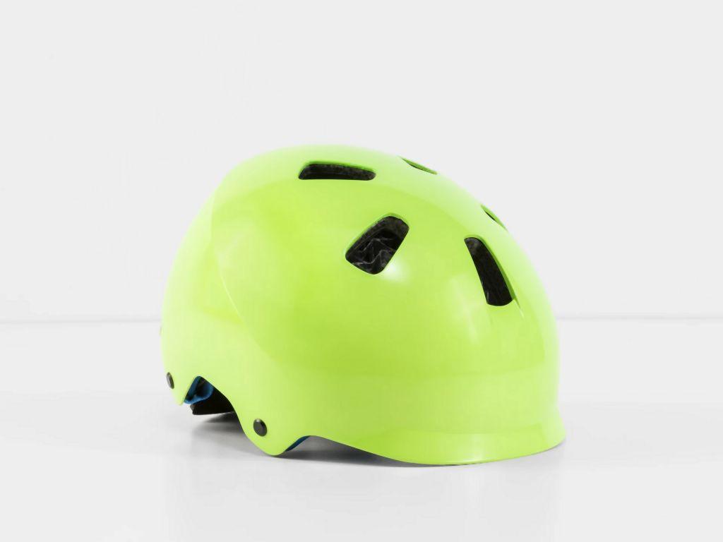 Bontrager Jet WaveCel Youth Bike Helmet Jugend - Liquid-Life #Wähle Deine Farbe_Vis Green/Royal